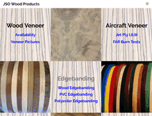 Tablet Screenshot of jsowoodproducts.com